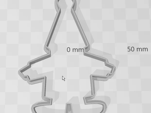 Christmas Gnome Cookie cutter 02cm - 10cm