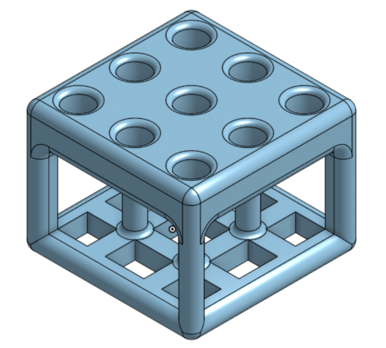 Vertical morse taper holder