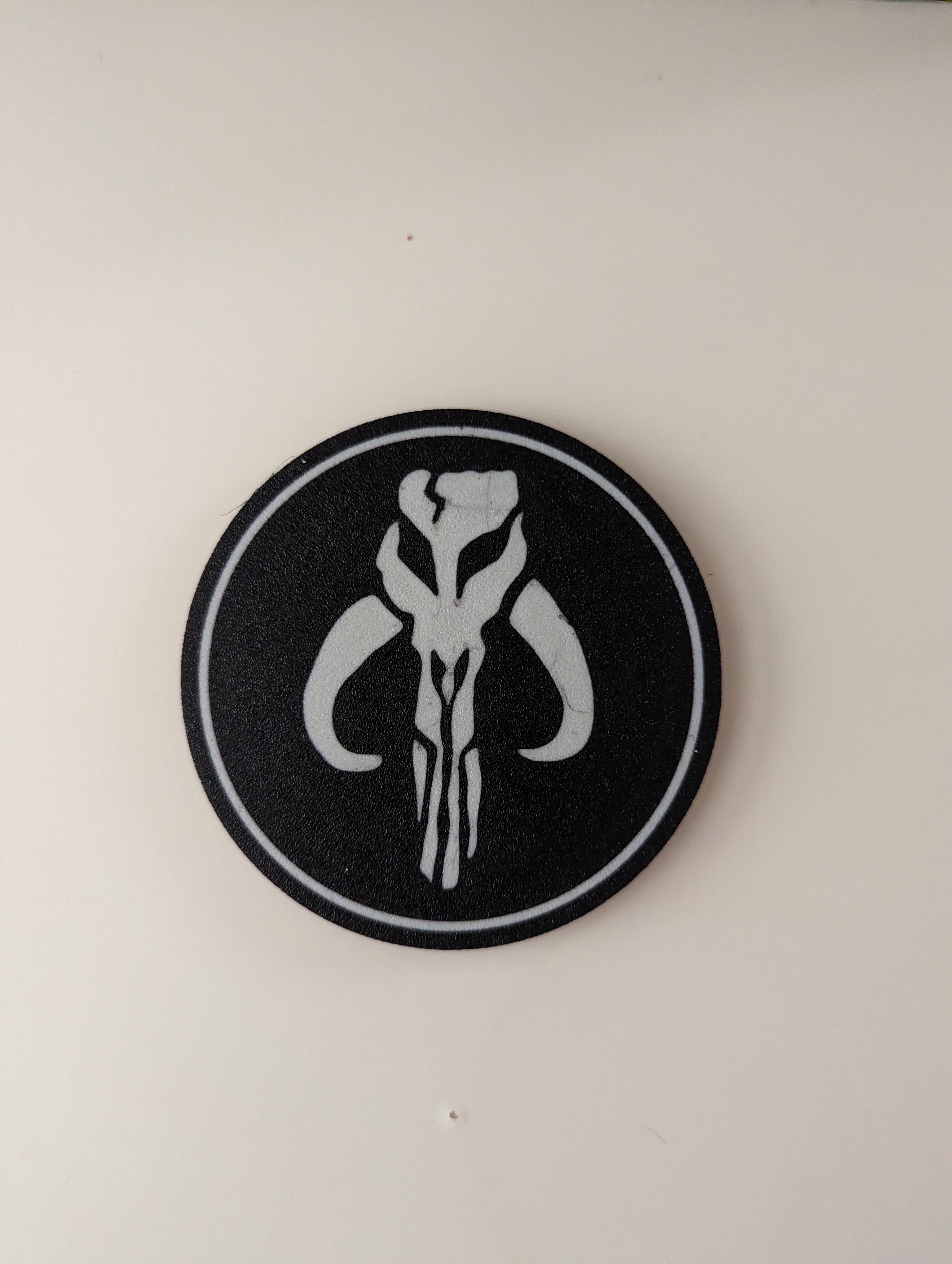 Star Wars Mandalorian Mythosaur Multicolor Coaster