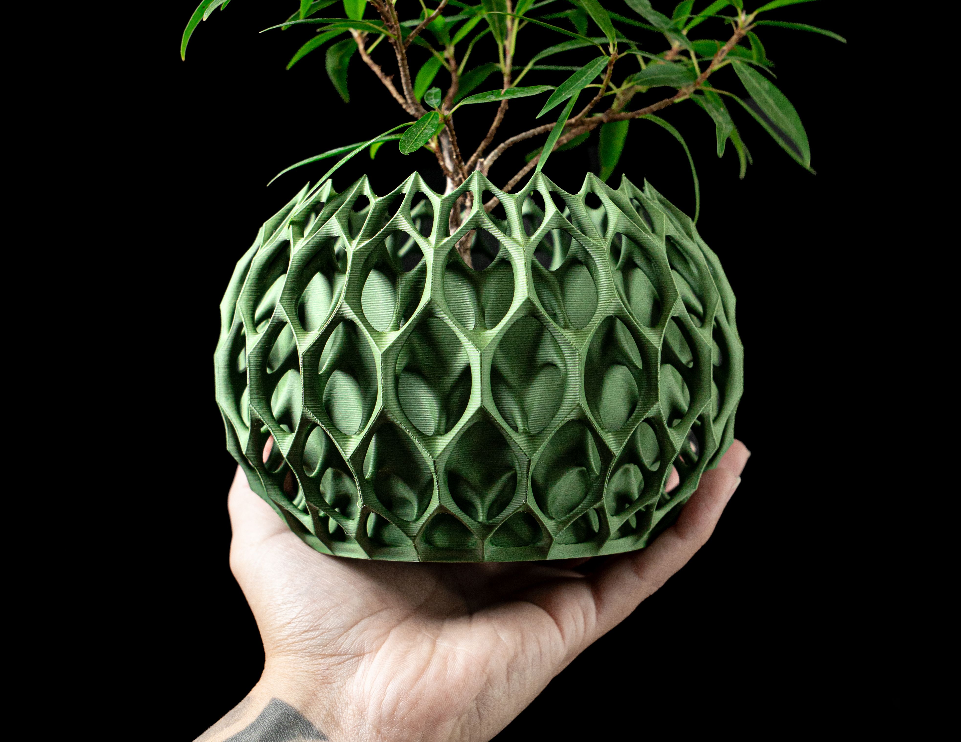 Invader Planter Pot 02 by MODERN MACHINE