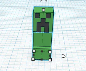 minecraft creeper sandform by Julian nussbaum, Download free STL model