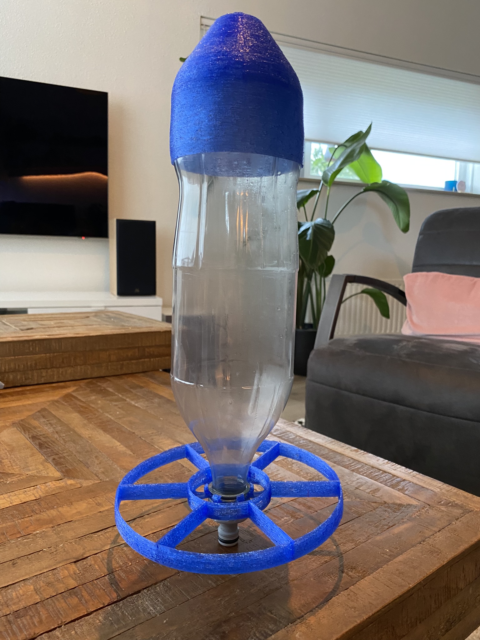 Nosecone for Coca Cola Bottle Rocket