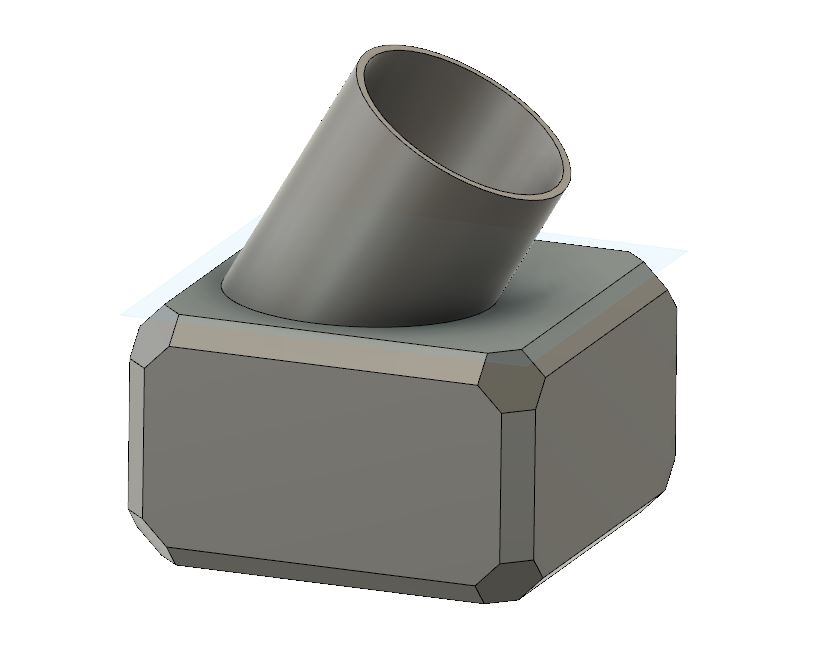 Table Foot Riser by captaincorey Download free STL model