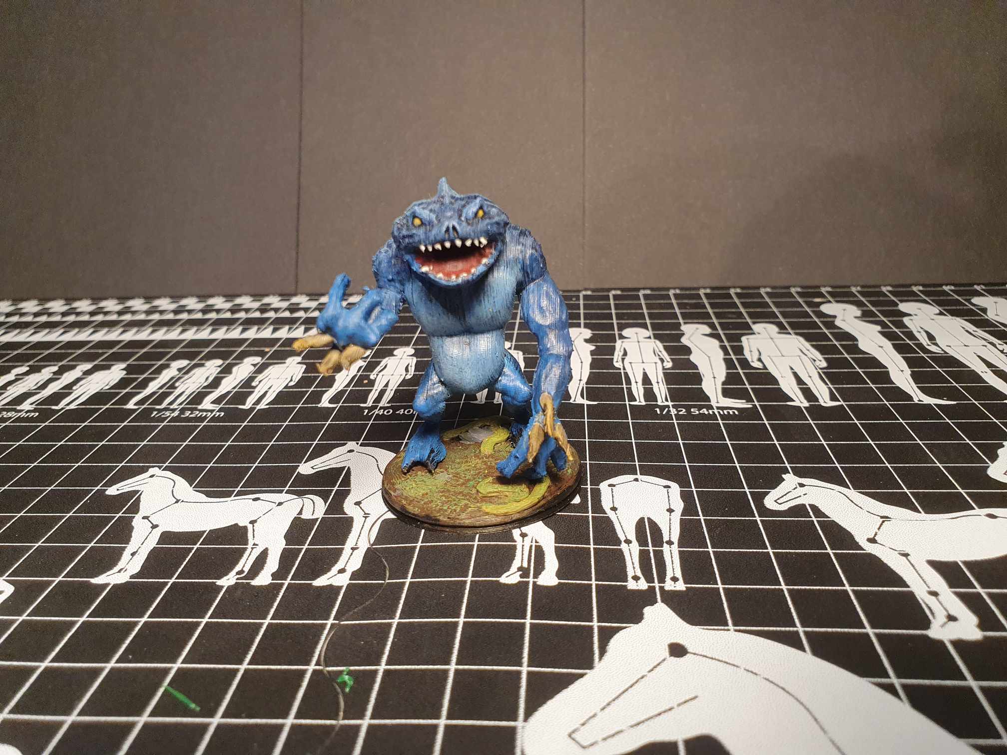 Blue Slaad by Xeonot | Download free STL model | Printables.com