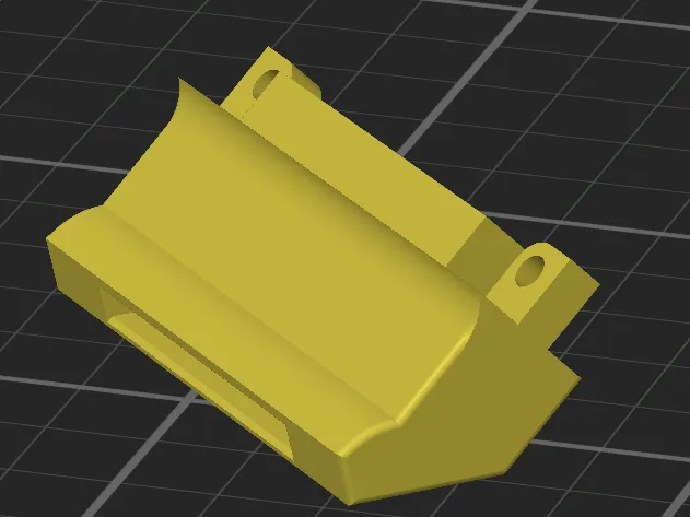 Fan Duct 45 degree angle 4010