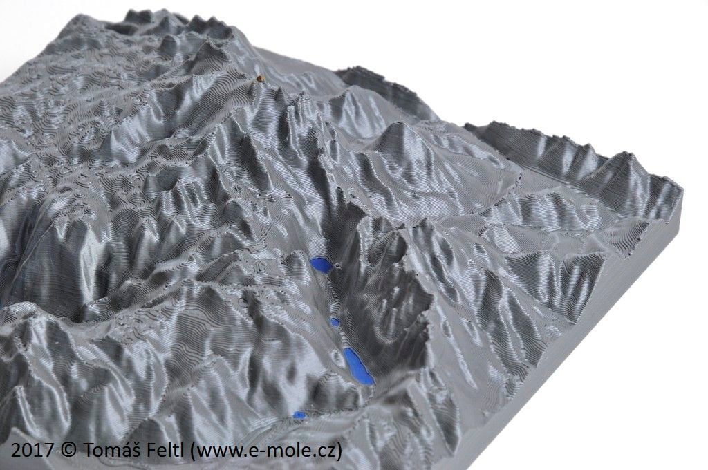 3D terrain: Alps - near Dachstein
