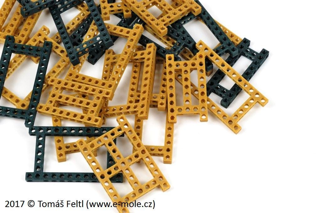 m-Bitbeam: Construction frames