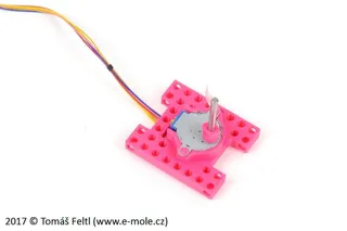 m-Bitbeam: Small stepper mount