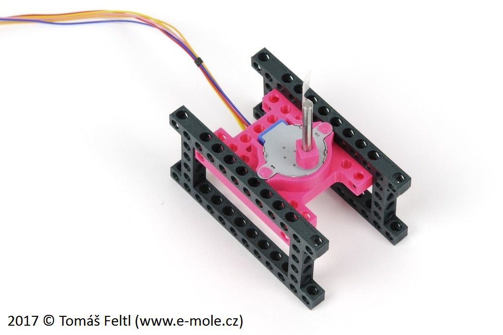 m-Bitbeam: Small stepper mount — miniatura 3