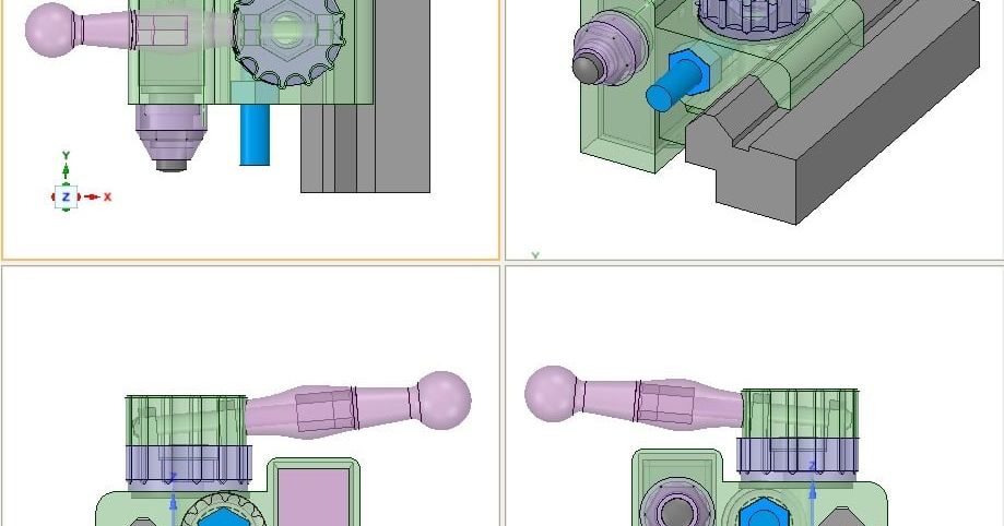 Small lathe improvements: carriage endstop by ToFe | Download free STL ...