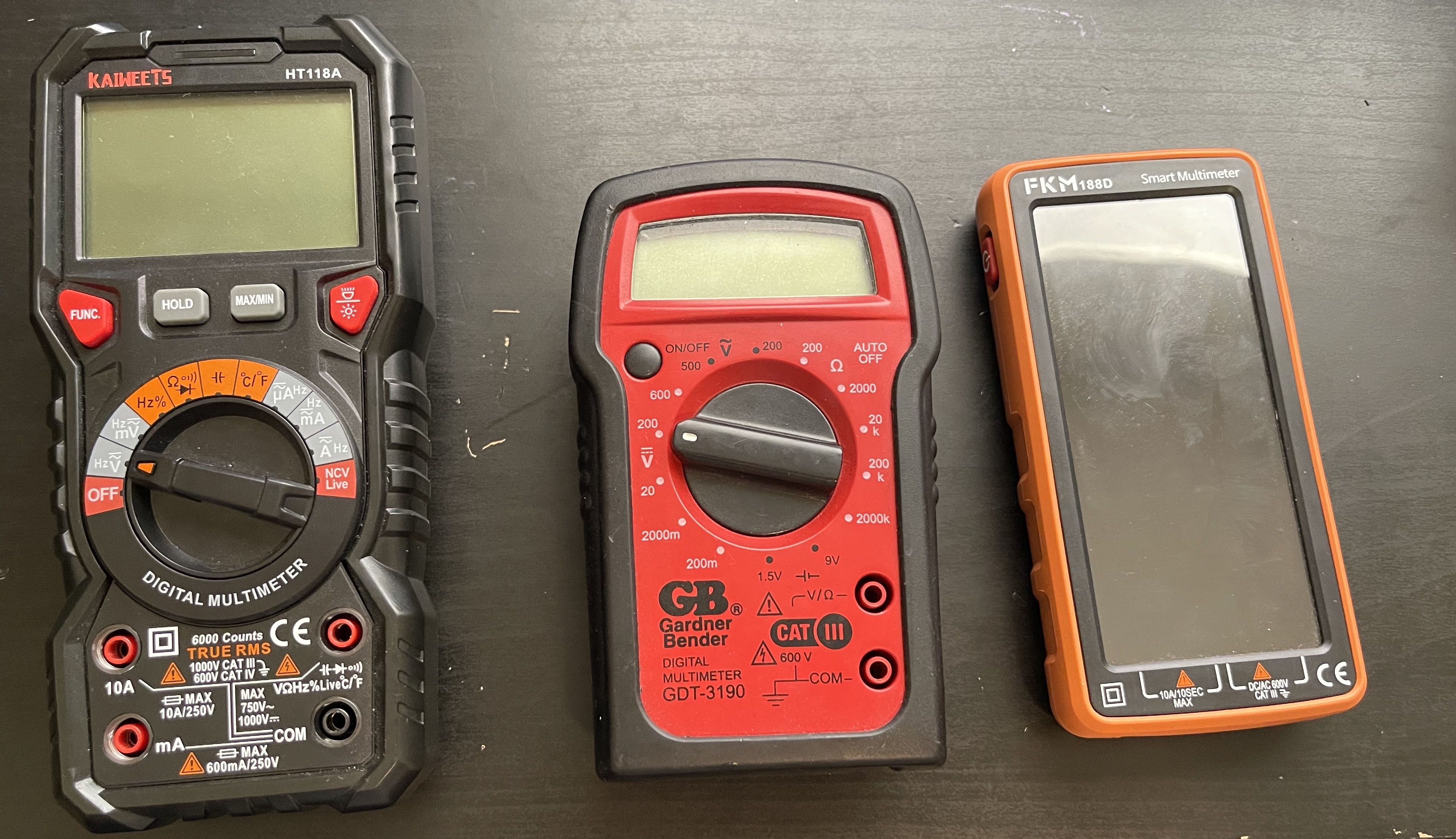 Miniatura 2 do modelo 3D Gridfinity Multi-Multimeter Holder