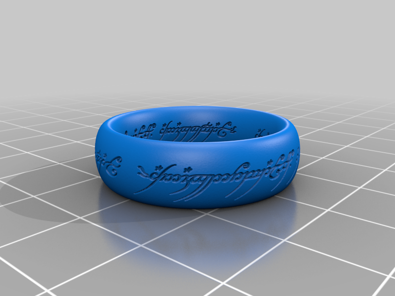Miniatura 11 do modelo 3D One Ring