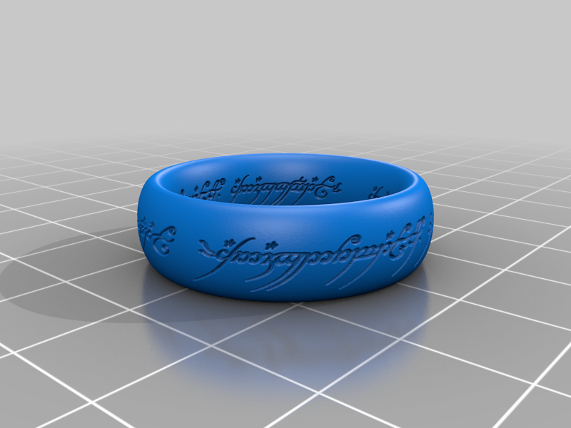 Miniatura 12 do modelo 3D One Ring