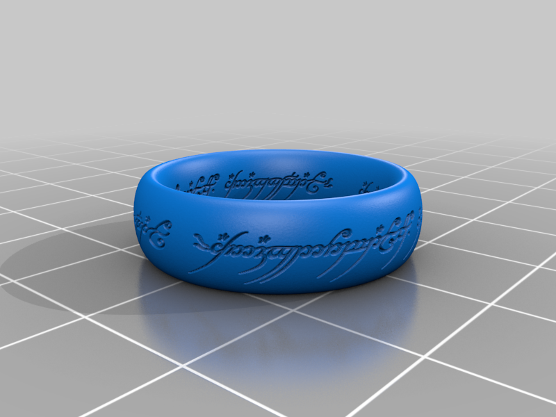 Miniatura 17 do modelo 3D One Ring
