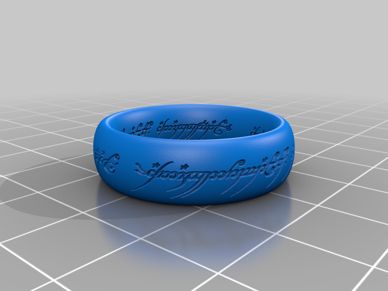 Miniatura 19 do modelo 3D One Ring