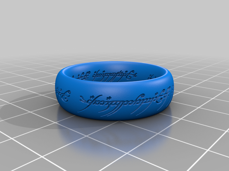 Miniatura 21 do modelo 3D One Ring