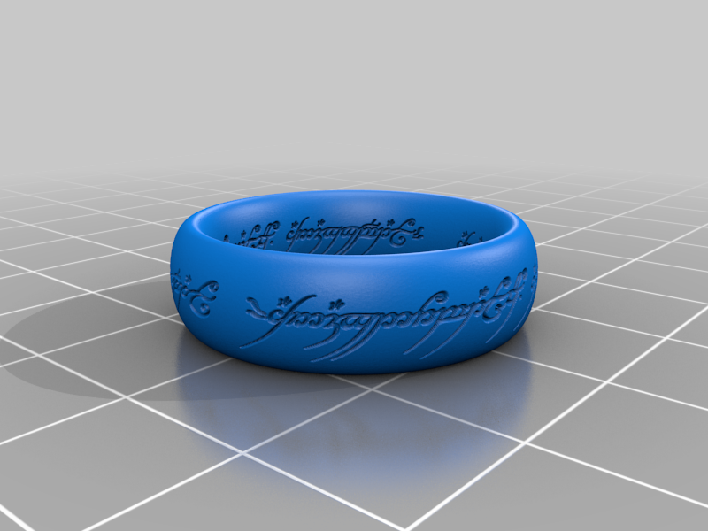 Miniatura 31 do modelo 3D One Ring