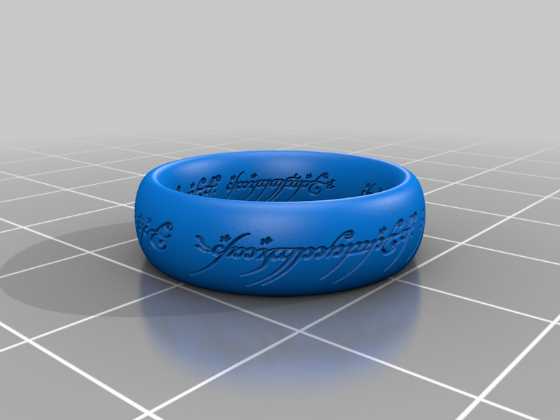 Miniatura 36 do modelo 3D One Ring