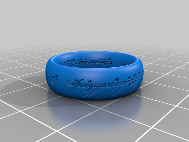 Miniatura 41 do modelo 3D One Ring