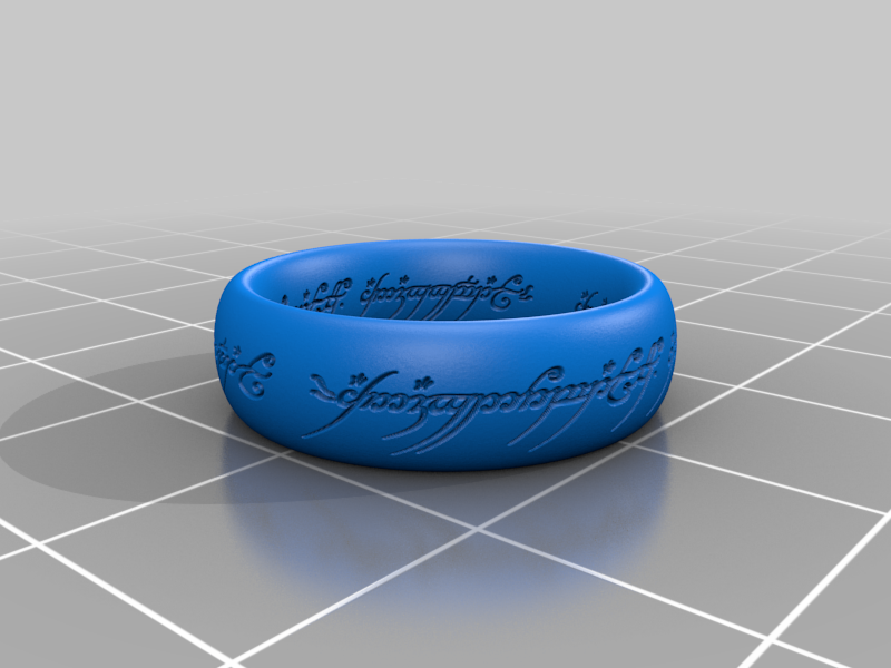Miniatura 42 do modelo 3D One Ring