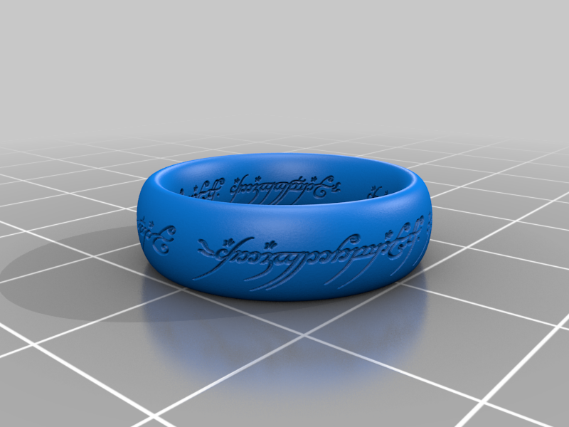 Miniatura 45 do modelo 3D One Ring
