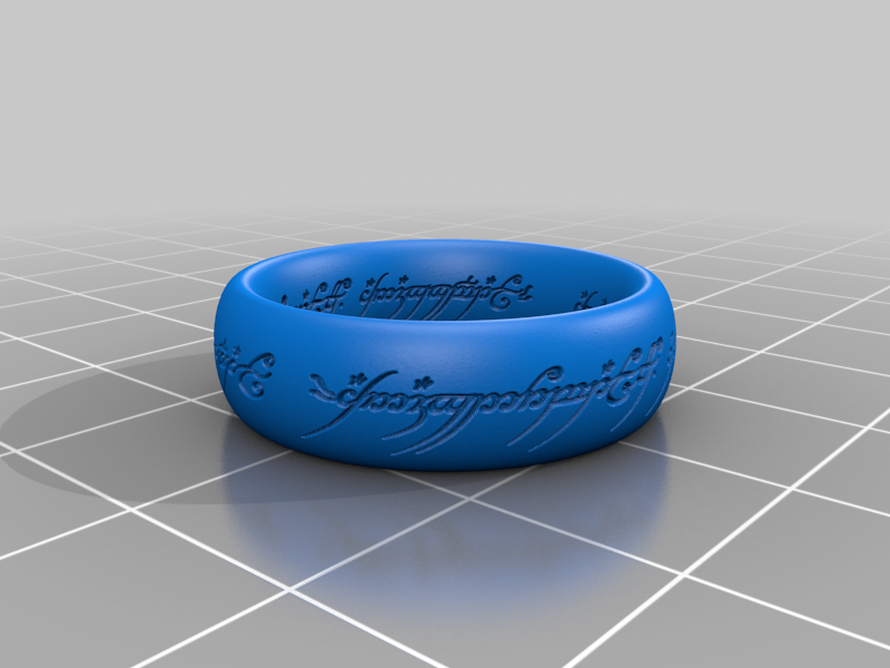Miniatura 46 do modelo 3D One Ring
