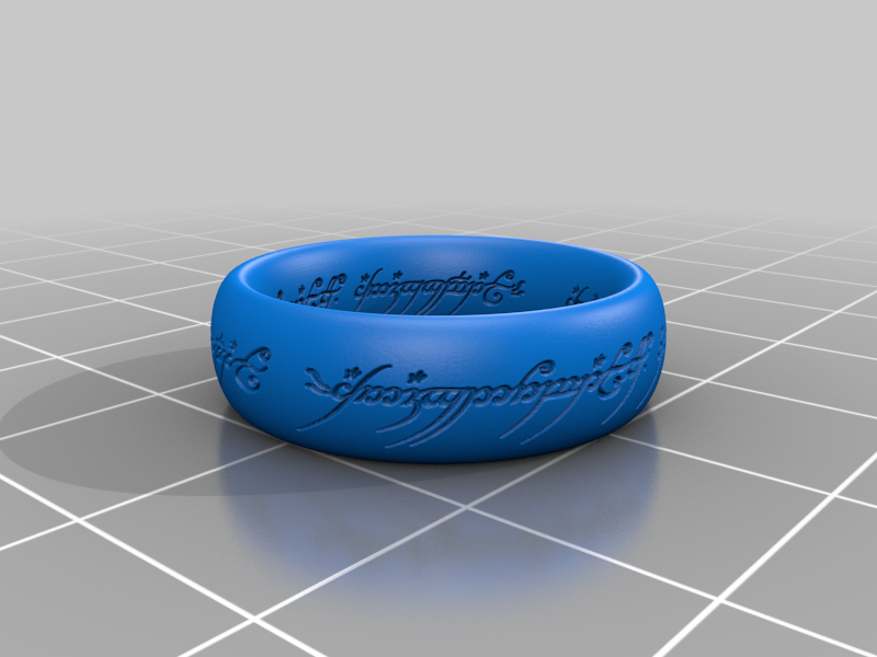 Miniatura 47 do modelo 3D One Ring