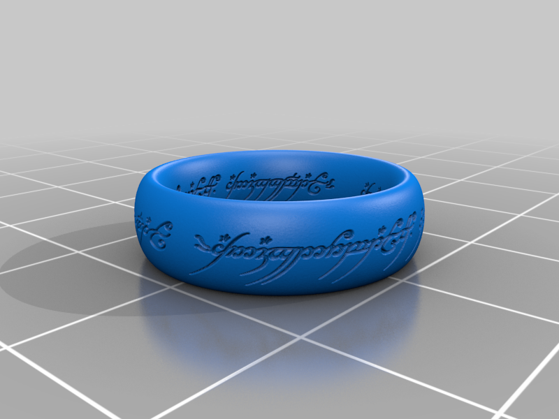 Miniatura 49 do modelo 3D One Ring