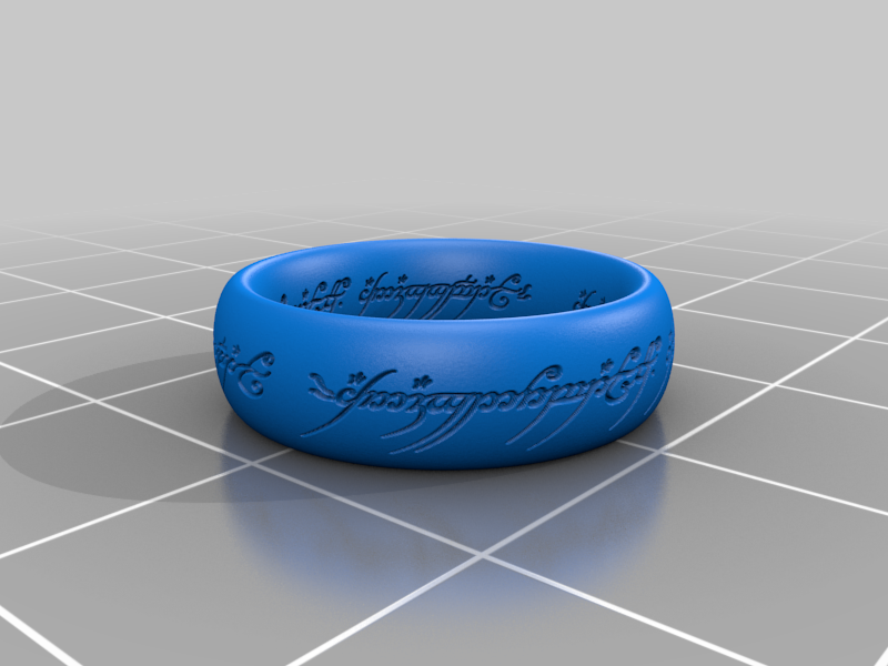 Miniatura 52 do modelo 3D One Ring