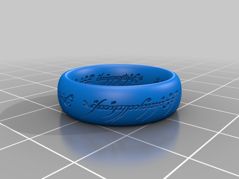 Miniatura 58 do modelo 3D One Ring