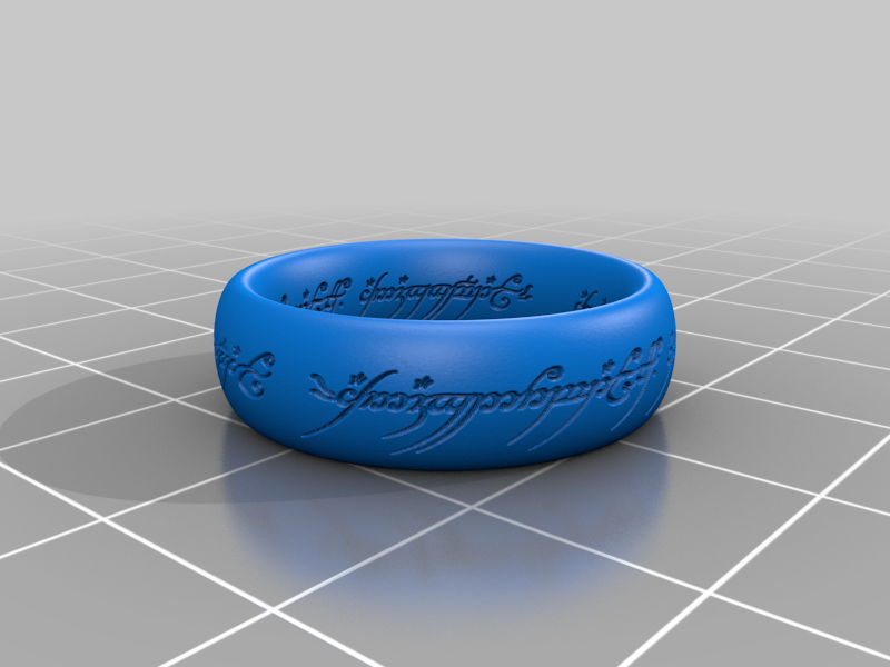 Miniatura 60 do modelo 3D One Ring