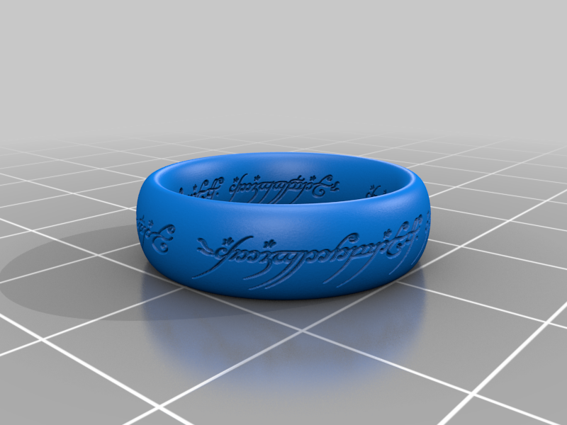 Miniatura 62 do modelo 3D One Ring