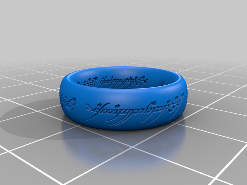 Miniatura 65 do modelo 3D One Ring