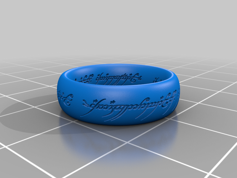 Miniatura 66 do modelo 3D One Ring
