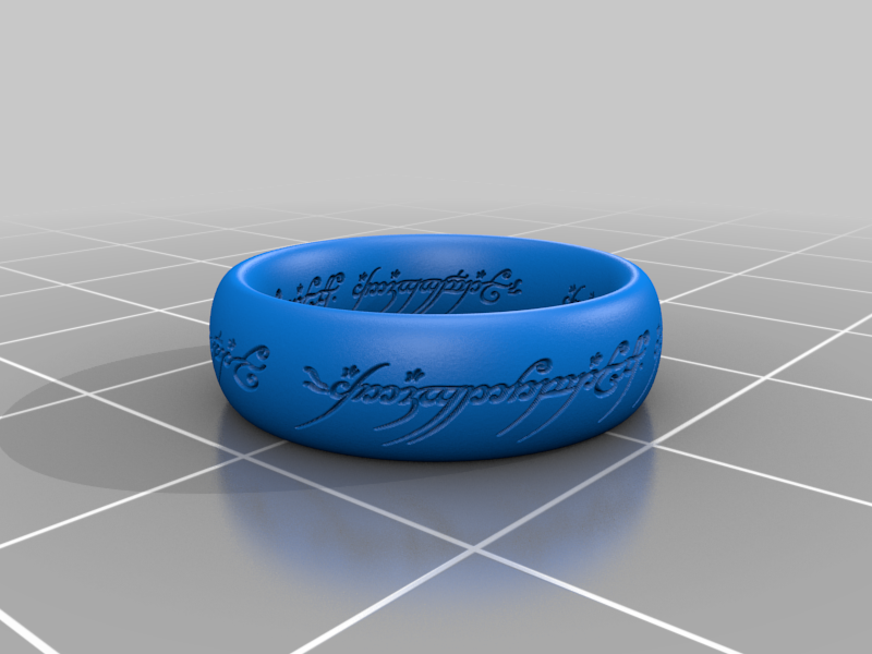 Miniatura 68 do modelo 3D One Ring