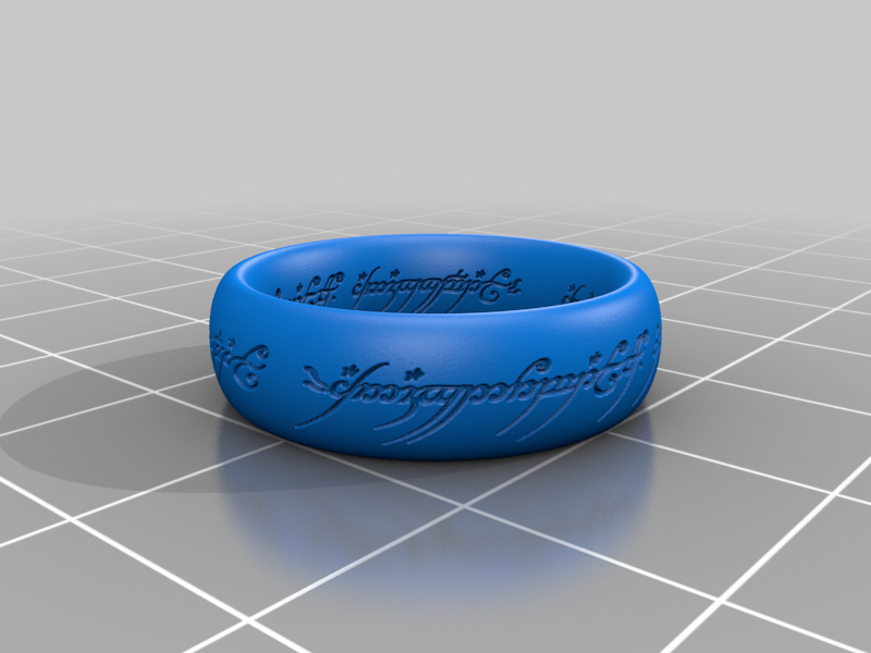 Miniatura 69 do modelo 3D One Ring