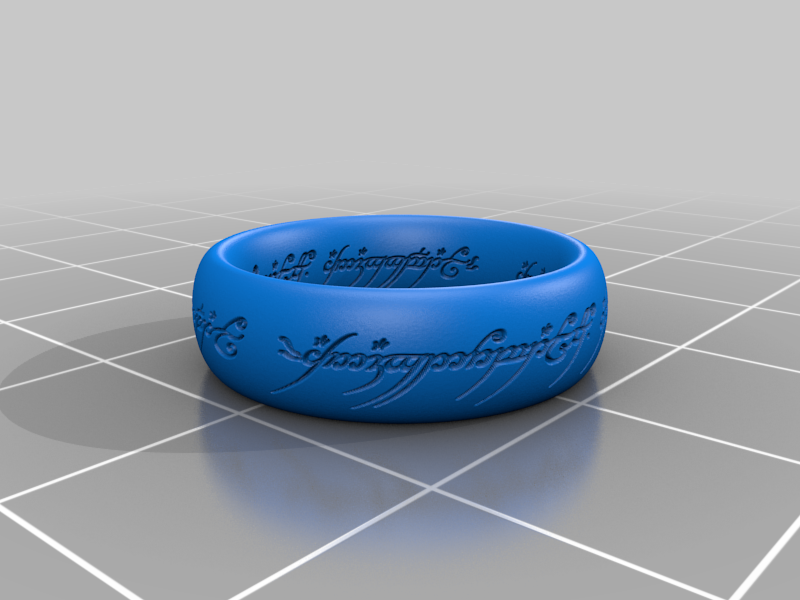 Miniatura 73 do modelo 3D One Ring