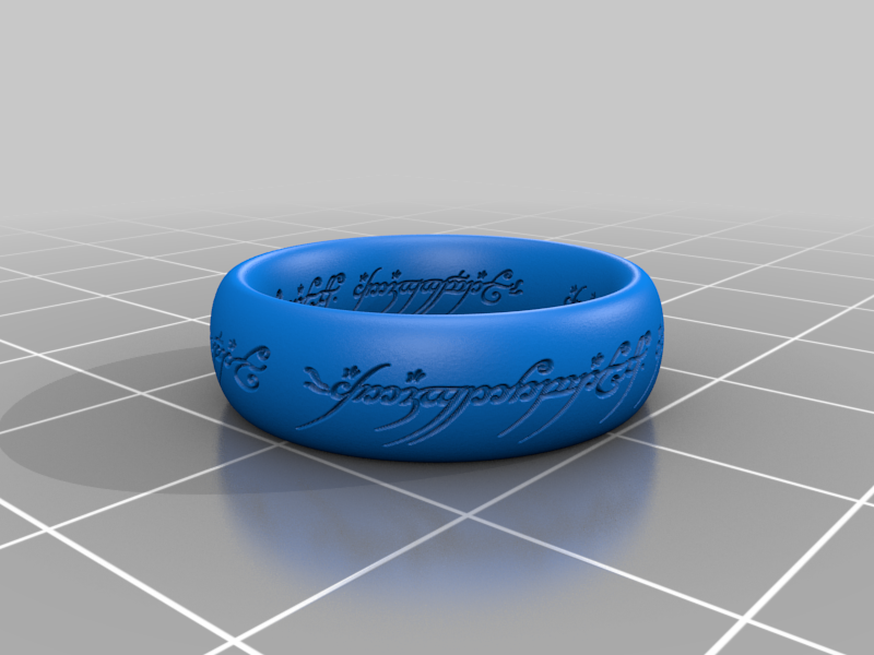 Miniatura 74 do modelo 3D One Ring