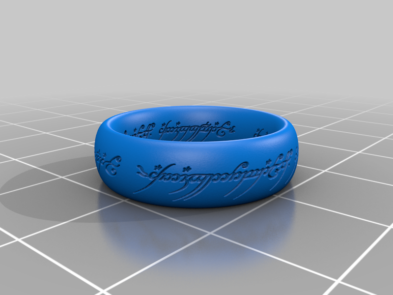Miniatura 76 do modelo 3D One Ring