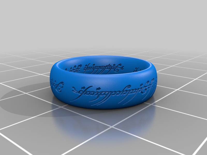 Miniatura 77 do modelo 3D One Ring