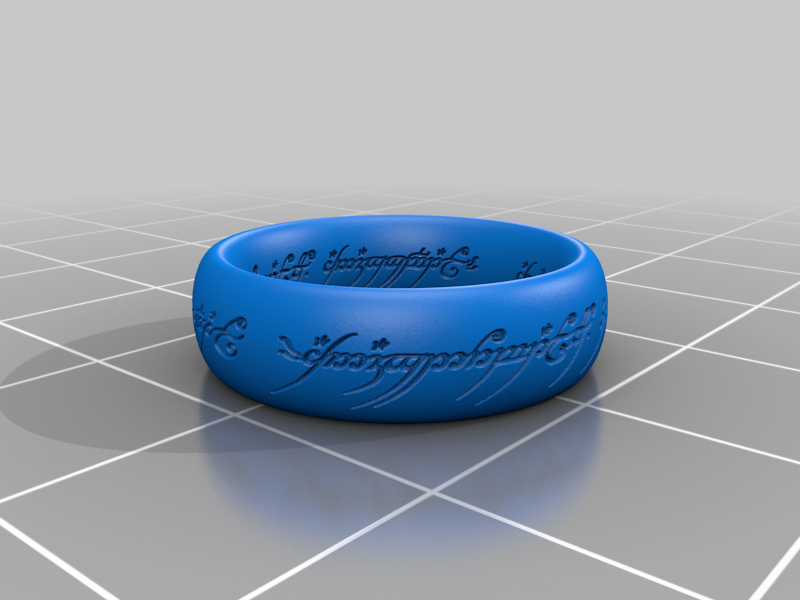 Miniatura 78 do modelo 3D One Ring