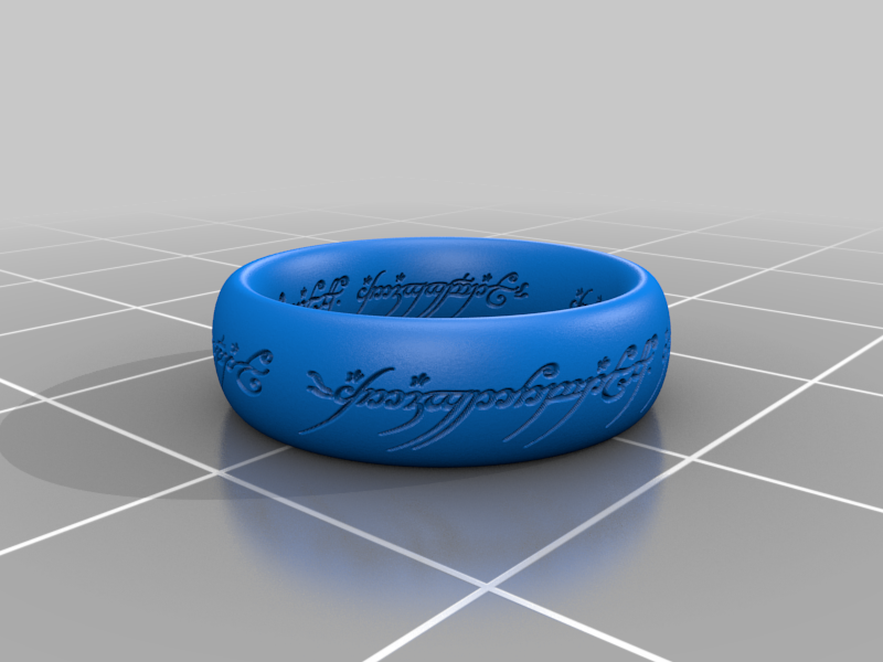 Miniatura 79 do modelo 3D One Ring