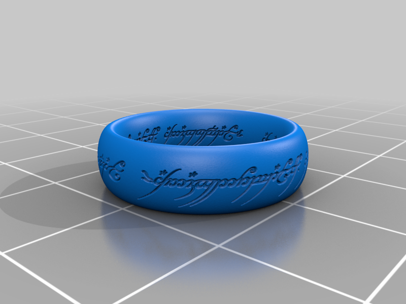 Miniatura 81 do modelo 3D One Ring