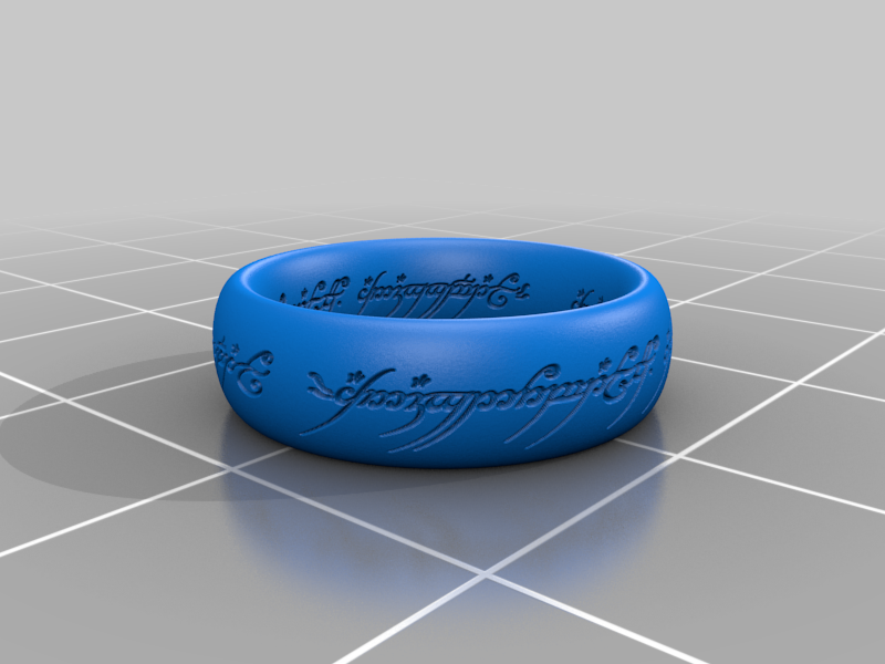 Miniatura 82 do modelo 3D One Ring