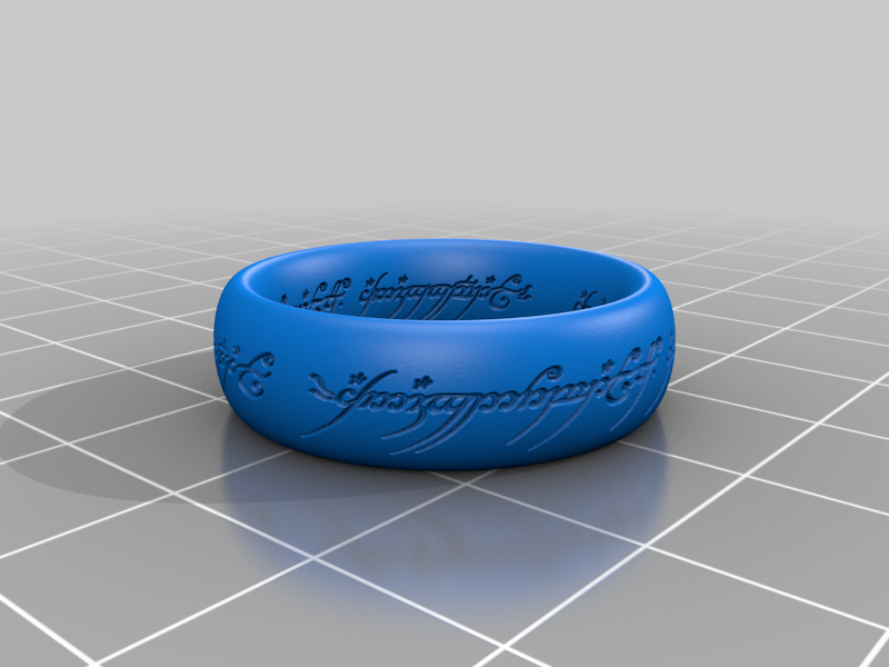 Miniatura 95 do modelo 3D One Ring