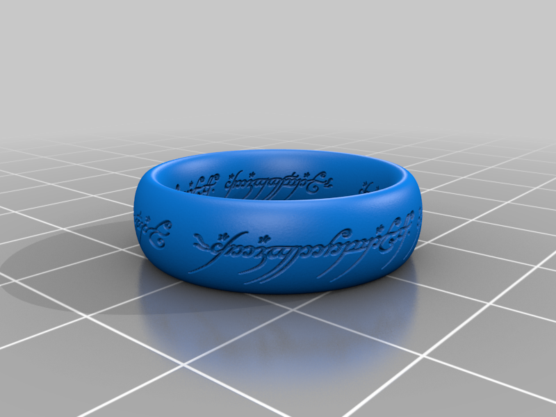 Miniatura 96 do modelo 3D One Ring