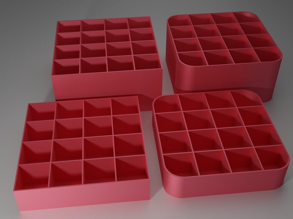 Simple planting trays by Lowich Download free STL model