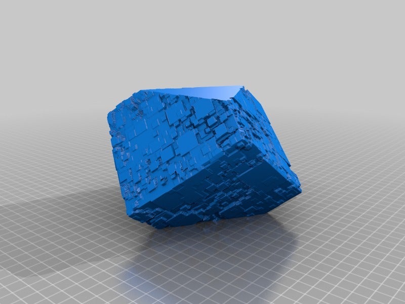 Miniatura 5 do modelo 3D Random generated cube planter