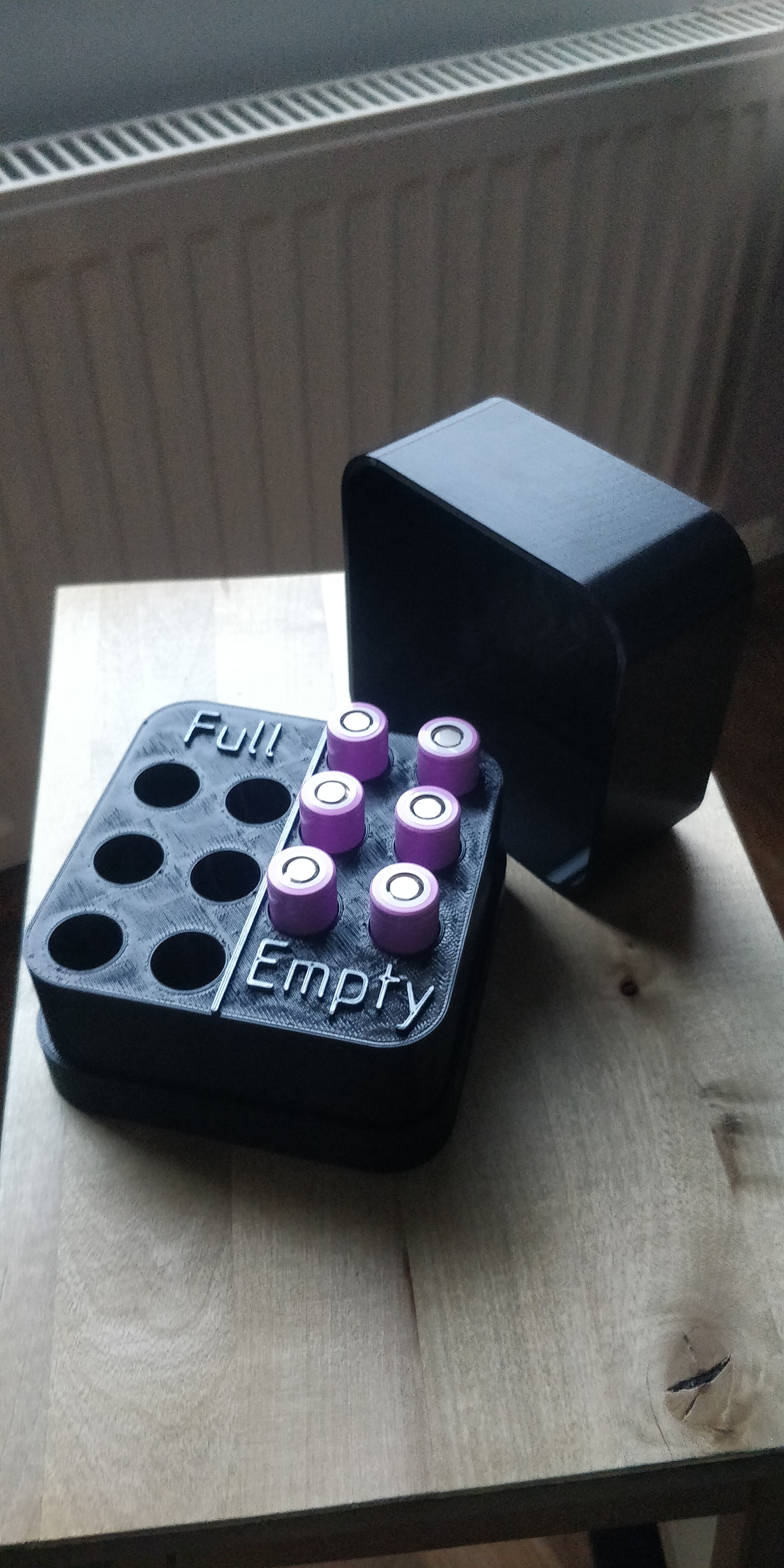 18650 Battery Storage Box