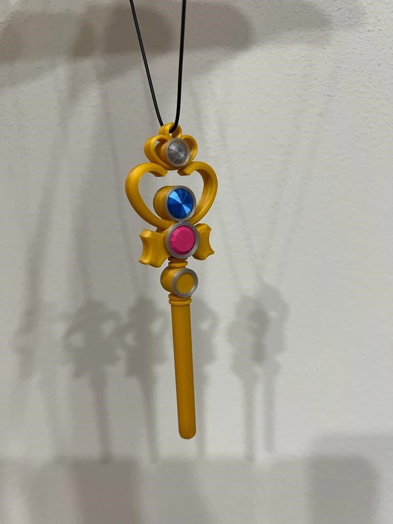 Sailor Moon Pendant for Kids - Anime Series - Space-Time Key